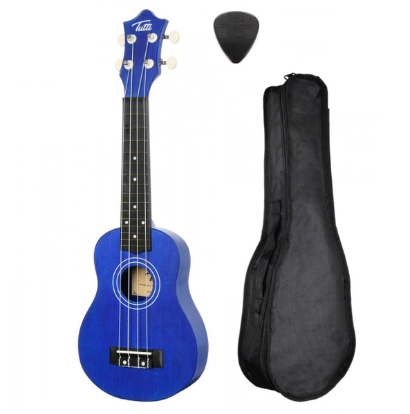 Homage Укулеле Tutti JR-10 BAG_ультрамариновый 4-струнная, корпус Липа ...