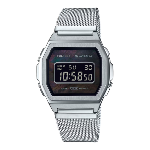 CASIO VINTAGE ICONIC A1000M-1BEF часы наручные унисекс в металлическом ...