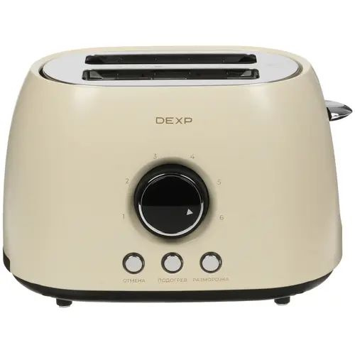 Тостер DEXP TSM-D800, бежевый купить по выгодной цене в интернет ...