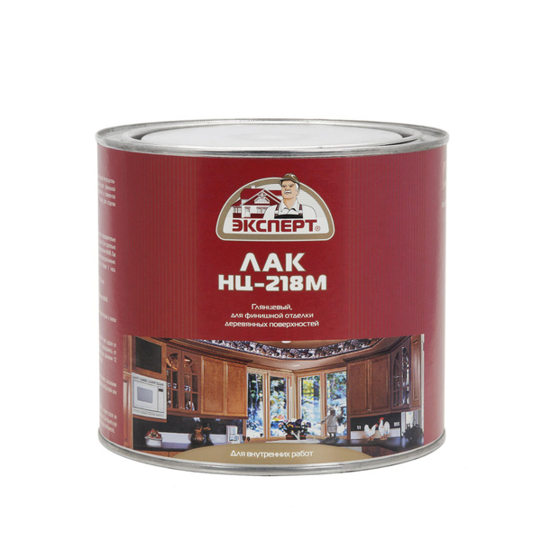 Лак строительный ЭКСПЕРТ, основа Алкидная, работы Внутренние - купить ...