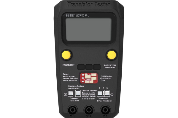 Тестер транзисторов BSIDE ESR02pro купить по выгодной цене с доставкой ...