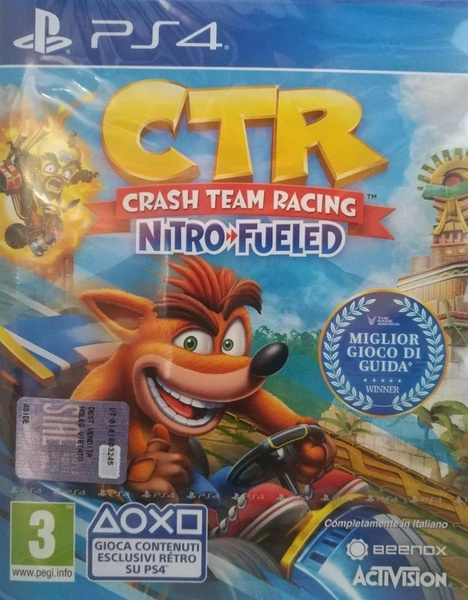 Игра Crash Team Racing Nitro-Fueled (PS4) Новый (PlayStation 4 ...