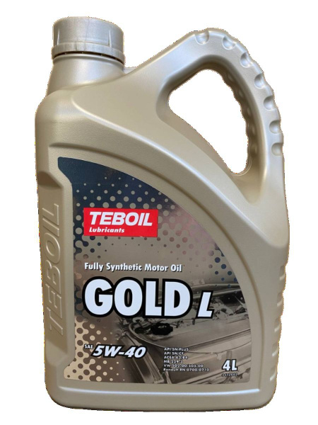 Масло teboil gold l 5w40