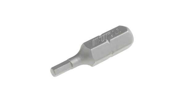 Бита JTC 1/4 шестигранная hex 2.5 мм L-25 мм (1 штука) - купить с ...