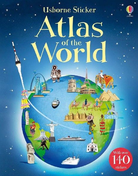 Sticker Atlas of the World - купить с доставкой по выгодным ценам в ...