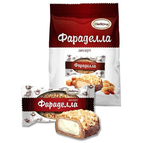 Конфеты шоколадные АККОНД "Фараделла" со сливочно-кремовой начинкой в ...