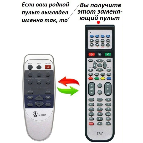 Заменяющий пульт для Sven HA-1400T - купить с доставкой по выгодным ...