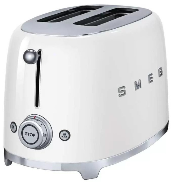 Тостер Smeg TSF01WHEU, белый купить по выгодной цене в интернет ...