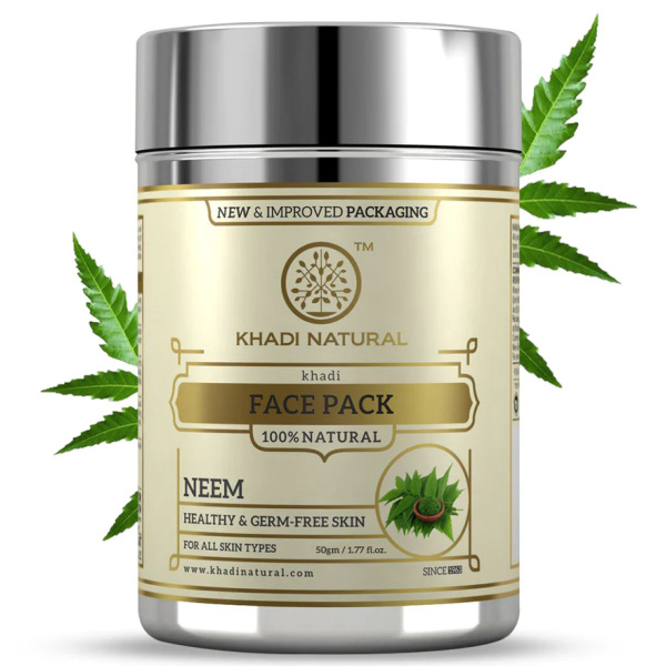 Маска убтан для лица Khadi Natural, Ним (Neem), 50 г - купить с ...