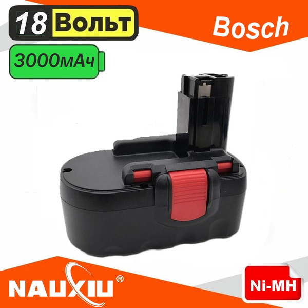 Bosch 18V Ersatzakku – 4000mAh Ni-MH, Kompatibel Mit GSB 18 VE-2, PSB 18 VE Und Vielen Weiteren Bosch-Maschinen