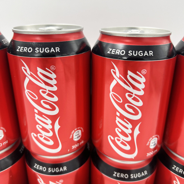 Кока кола зеро/без сахара жб 24шт по 0.3л/ Coca Cola zero - купить с ...