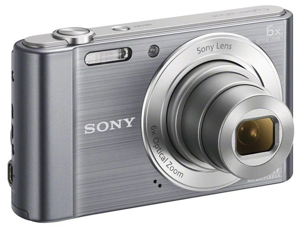 Компактный фотоаппарат Cyber-shot DSC-W810, серебристый - купить по ...