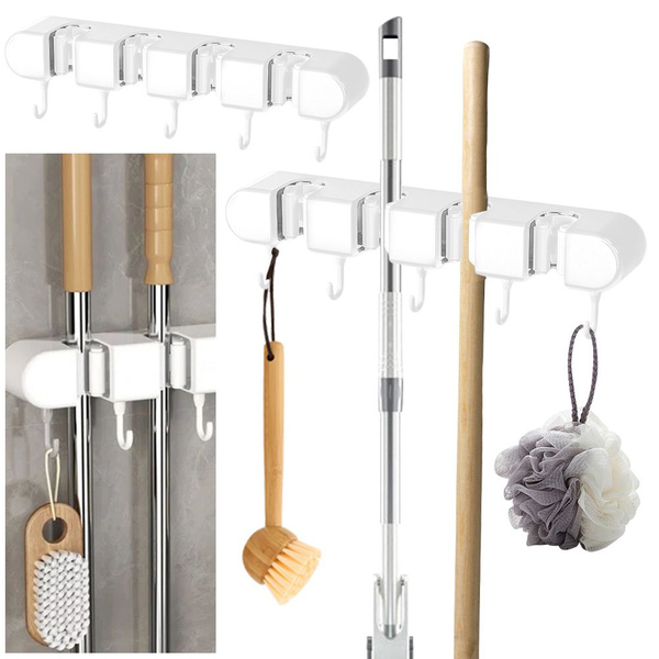 Многофункциональная мебельная стойка для швабр, пластиковый материал ...