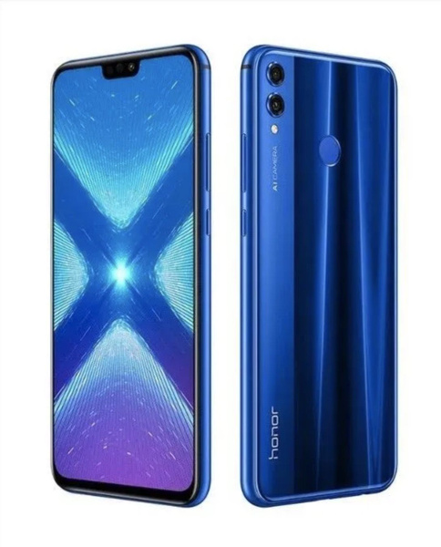 Смартфон Honor 8X 6/128G синий - купить по выгодной цене в интернет ...