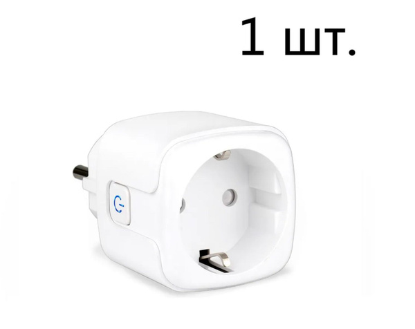 Умная розетка для Яндекс Алиса Туя WiFi 16А таймер белого цвета с ...