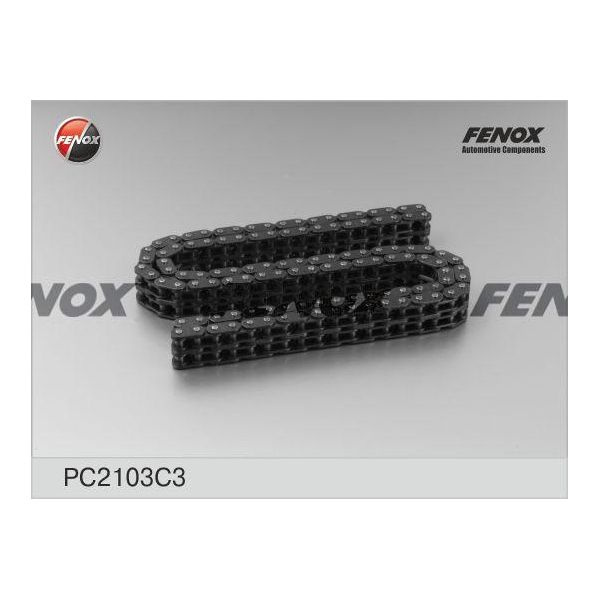 Цепь привода ГРМ двухрядная (116 звеньев) Fenox для ВАЗ 2101-07, 2121 ...