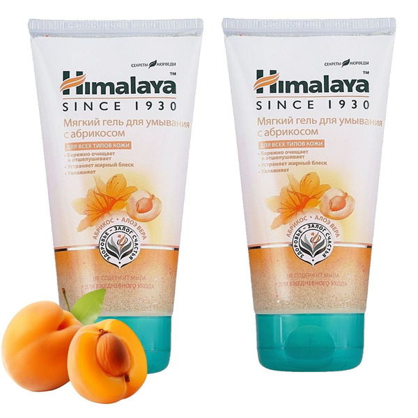 Himalaya Мягкий отшелушивающий гель для умывания с абрикосом 150 мл (2 ...