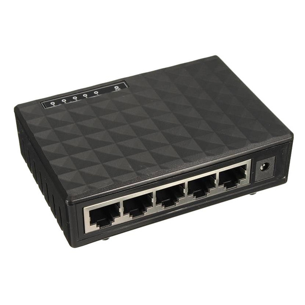 5 портовый гигабитный мини сетевой коммутатор Portas Ethernet ...