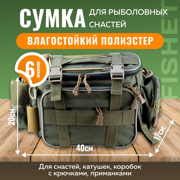 Сумка для рыболовных снастей Fishet/ Сумка для рыбалки - купить с ...