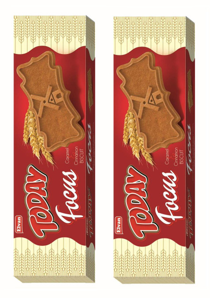 Печенье Today Focus с карамелью и корицей, 160 г х 2 шт - купить с ...