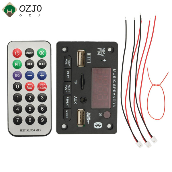 (G V X R)-6 Вт усилитель MP3 декодер доска DC 5 12 В аудио модуль TF FM ...