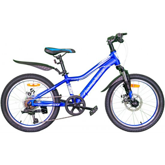 Детский велосипед Nameless J2200D 20", синий/белый, рама 11" (2021 ...