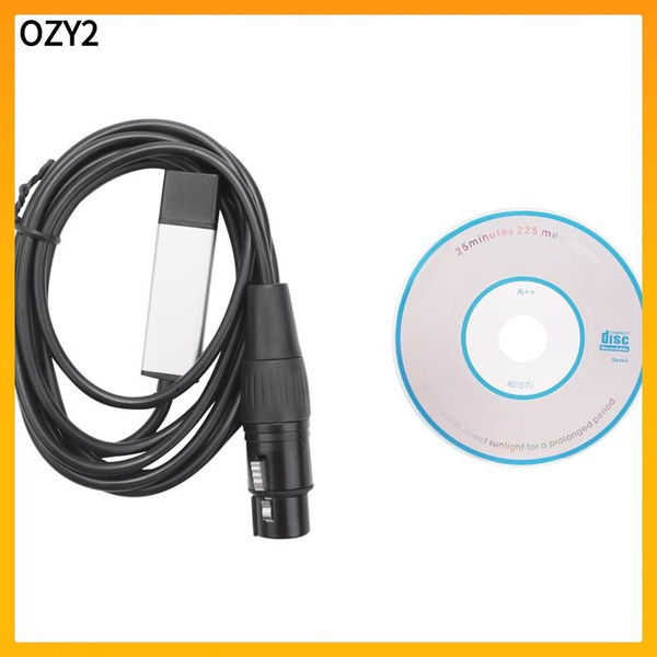 DMX512 USB-адаптер DMX, светодиодного освещения сцены, адаптер ...