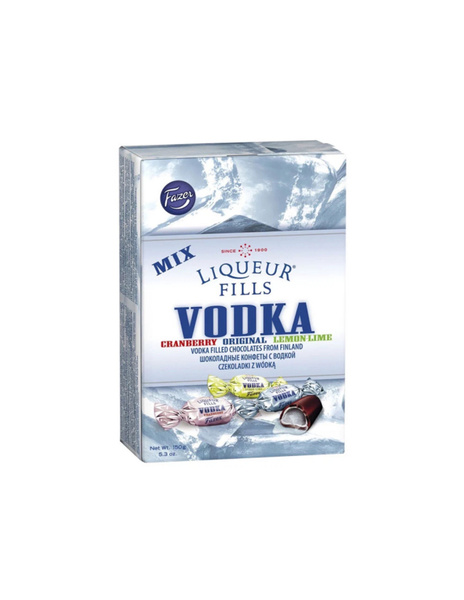 Конфеты Fazer с начинкой водка 150 гр купить на OZON по низкой цене ...
