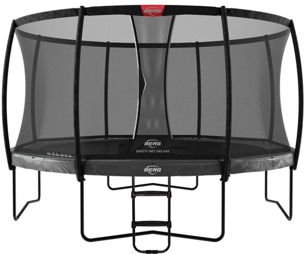 Батут каркасный BERG Champion Regular 430 Black с сетью Safety Net ...