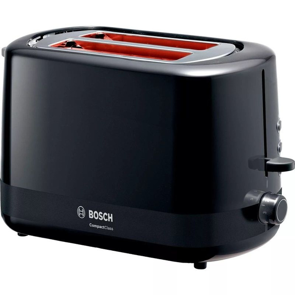 Тостер Bosch TAT3A, черный купить по выгодной цене в интернет-магазине ...