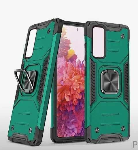 Противоударный чехол для Xiaomi Redmi Note 12 Pro+ Plus зеленый с ...