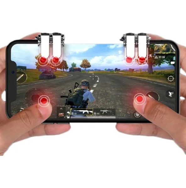 Триггеры W6 для смартфона / Курки для игры в PUBG Mobile, Fortnite, COD ...