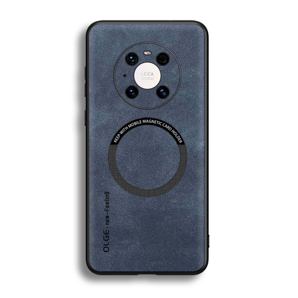 OLGE Прочный MagSafe kожа чехол для Huawei Mate 40 Pro/Хуавей Мате 40 ...