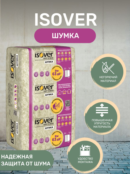 ИЗОВЕР Шумка купить по доступной цене с доставкой в интернет-магазине ...