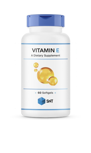 Витамин Е Смесь Токоферолов SNT Vitamin E Mixed Tocopherols 200 IU 60 ...