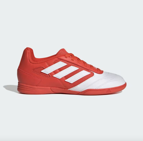 Бутсы для футзала adidas, 34, красный, белый - купить по выгодной цене ...