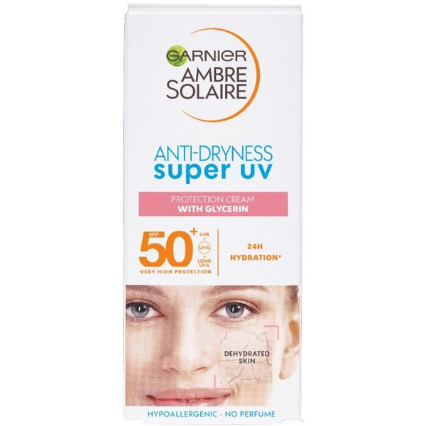 Garnier Ambre Solaire Солнцезащитный крем для лица SPF 50+ против ...