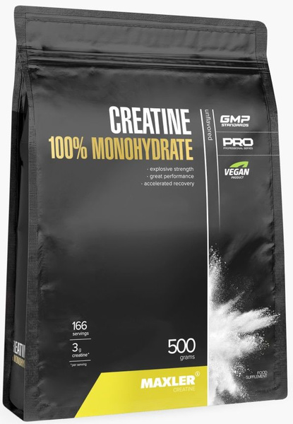 Креатин моногидрат Maxler Creatine 100% Monohydrate 500 г. - купить с ...