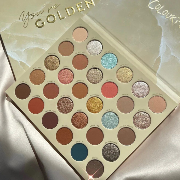 Тени для век Colourpop большая палетка - you're golden - купить с ...