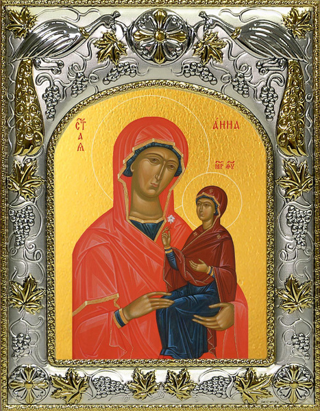 Икона Анна, мать Пресвятой Богородицы, праведная - купить по низким ...