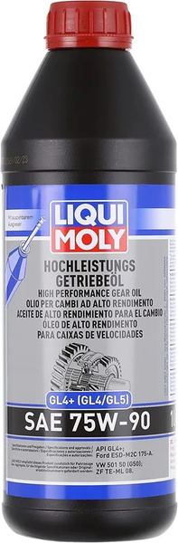 Масло трансмиссионное Liqui Moly Hochleistungs-Getriebeoil 75W-90 GL4 ...