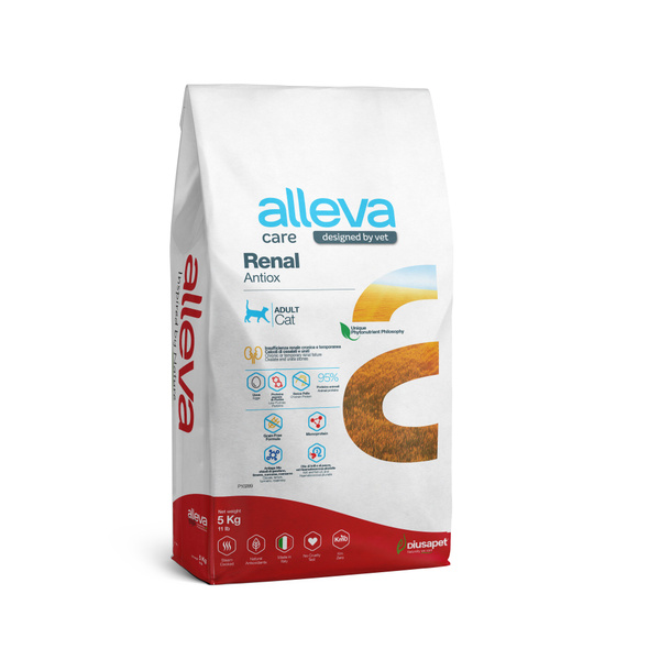 Сухой корм для взрослых кошек Alleva Care Renal-Antiox, при почечной ...