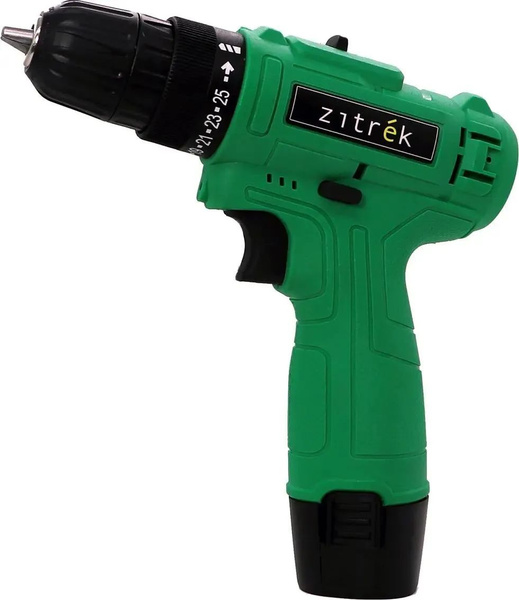 Дрель Zitrek Green 12-Li-ion 300 об/мин - купить в интернет-магазине ...