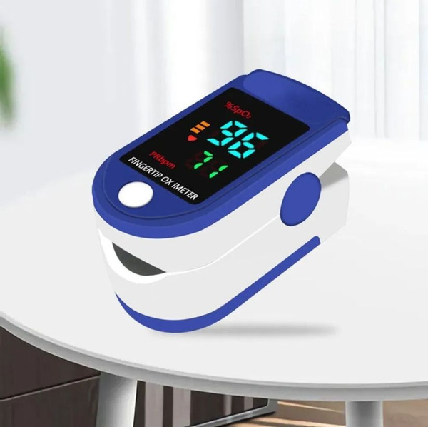 Пульсоксиметр синий Пульсоксиметр - купить с доставкой по выгодным ...