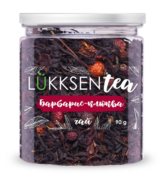 Чай черный "Барбарис - клюква", LUKKSEN 65 г купить на OZON по низкой ...