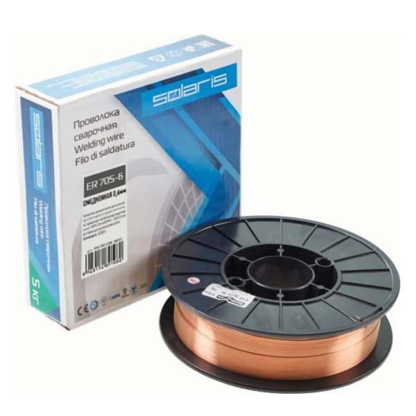 Проволока сварочная Solaris ER 70S-6 - купить с доставкой по выгодным ...