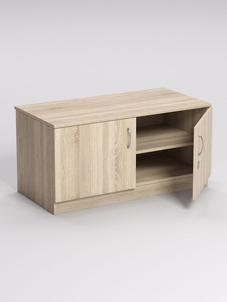 Тумба Westcom Т-26 с распашными дверцами_Дуб Сонома, 90x45x60 см ...