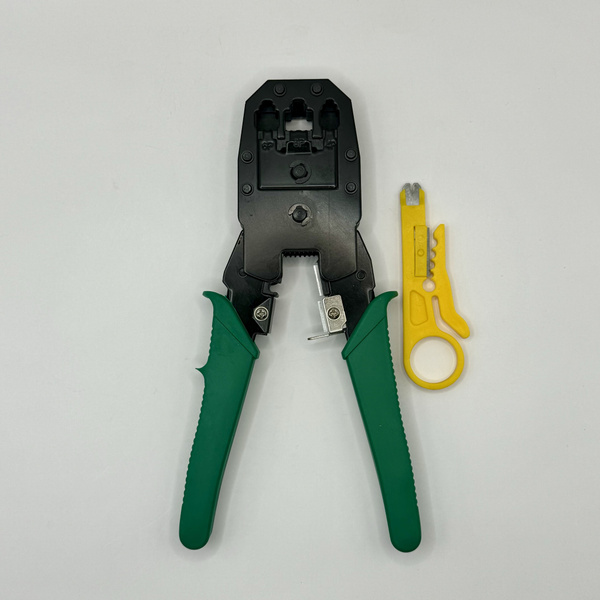 Кримпер для обжима интернет кабеля, обжимной инструмент для витой пары ...