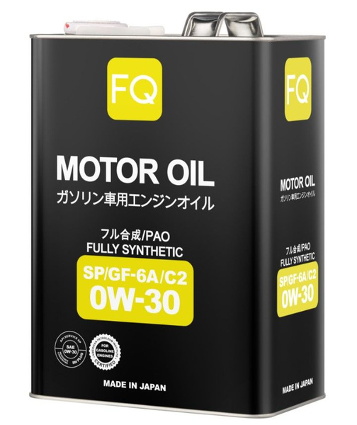 Масло моторное FQ 0W-30 Синтетическое - купить в интернет-магазине OZON ...
