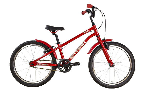 Велосипед Stark'24 Foxy 20, комфортный рост 110-130 см, красный ...
